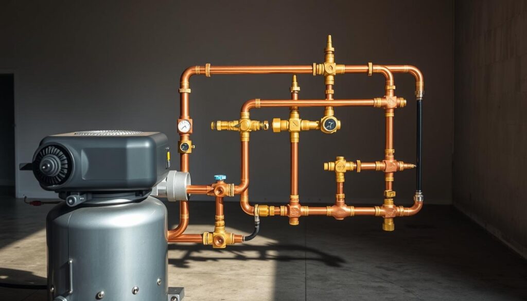 Air Compressor Secondary Line Configuration
