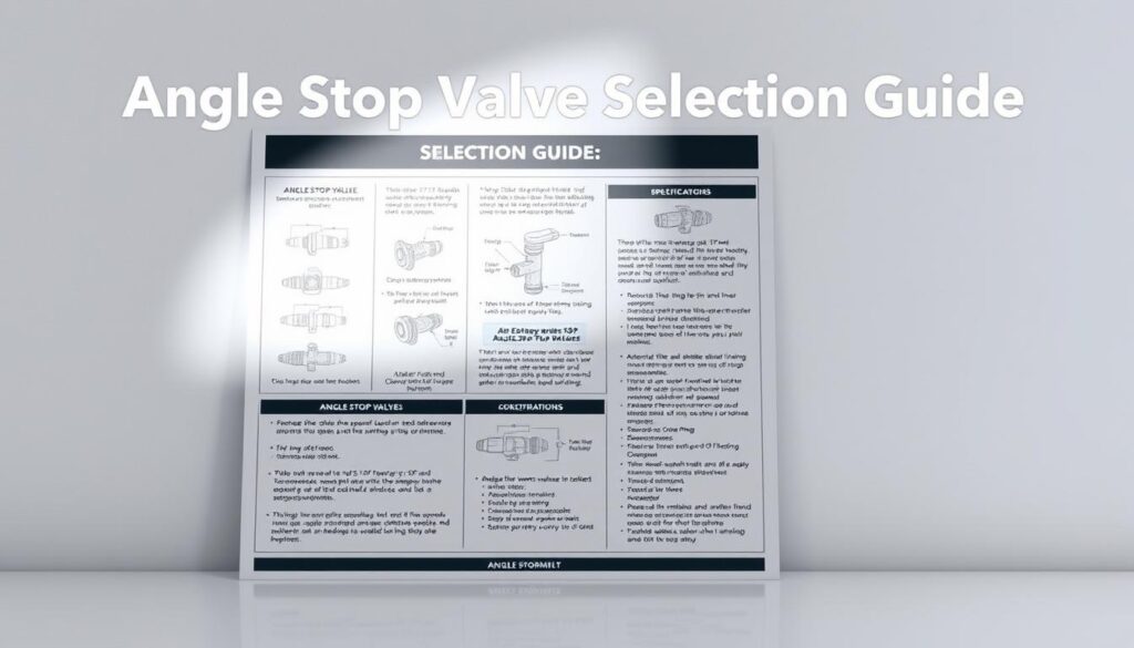 Angle Stop Valve Selection Guide