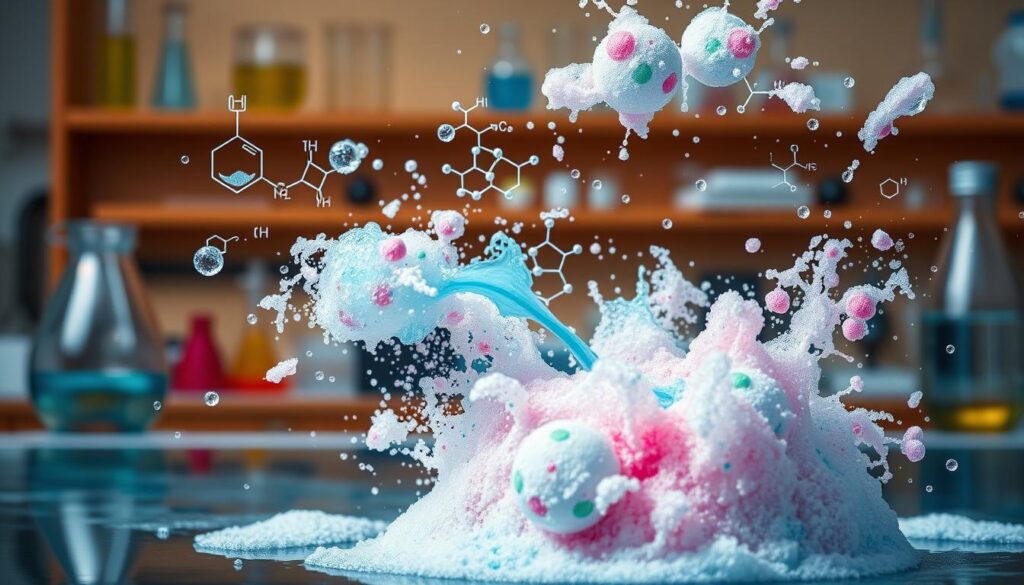 Bath Bomb Chemical Reaction Science