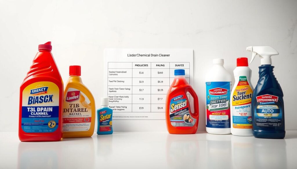 Best Chemical Drain Cleaners Cost Comparison