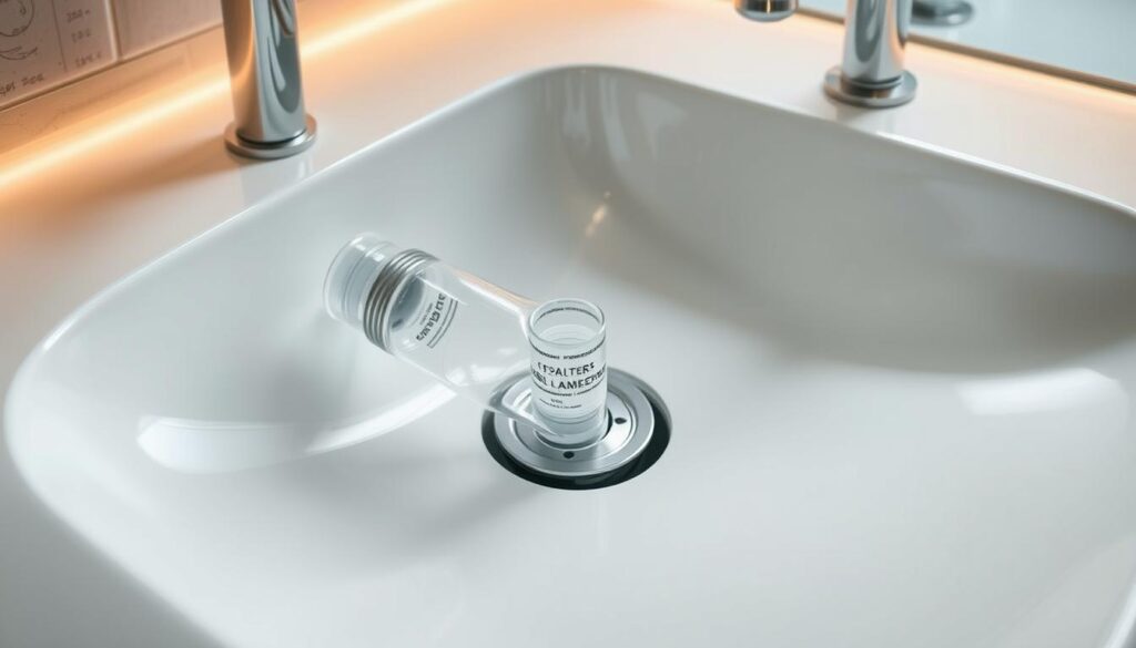 Bottle Trap Installation in Bathroom Sink Bottle Trap Installation in Bathroom Sink