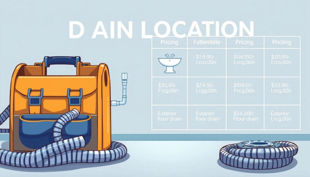 Drain Location Pricing Variations