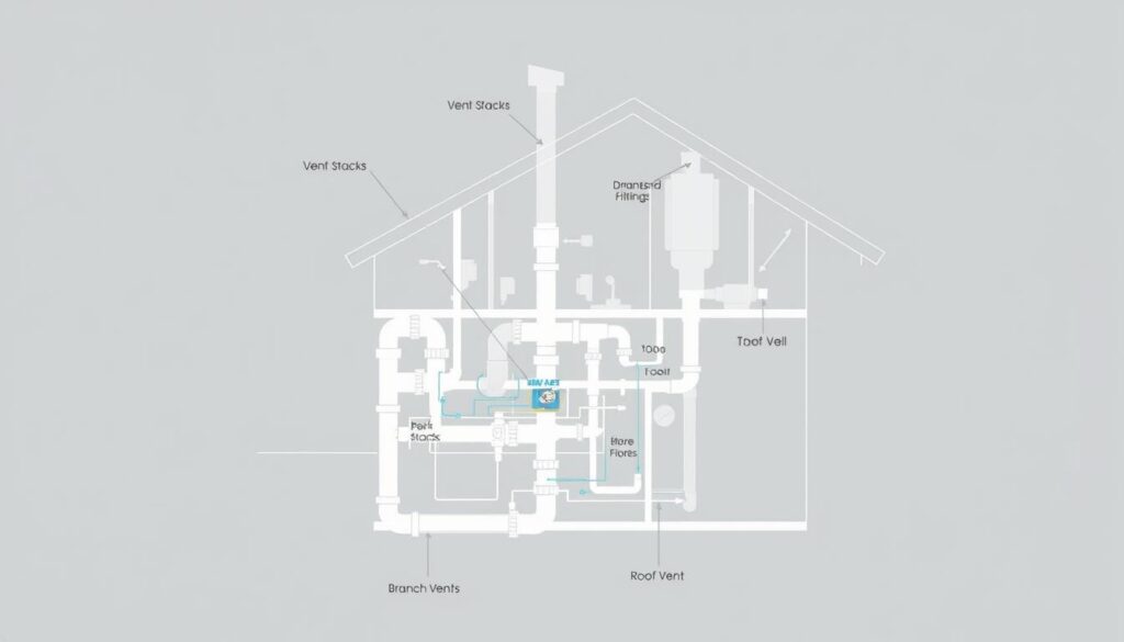 Drain Waste Vent System Diagram