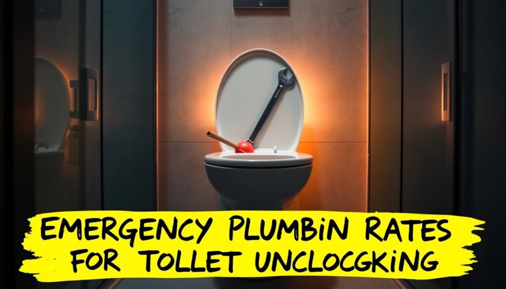 Emergency Plumber Rates for Toilet Unclogging Emergency Plumber Rates for Toilet Unclogging