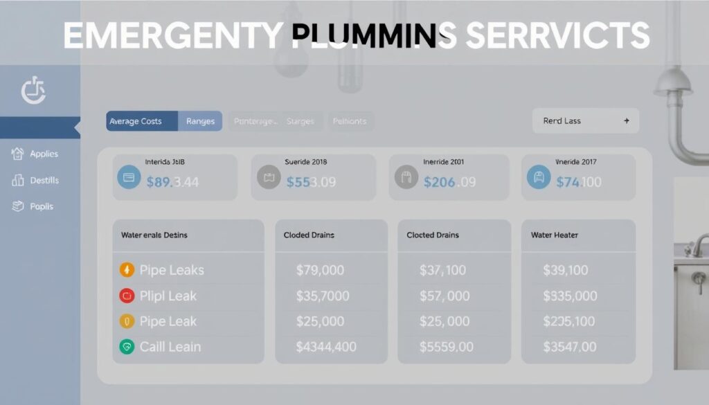 Emergency Plumbing Service Cost Breakdown