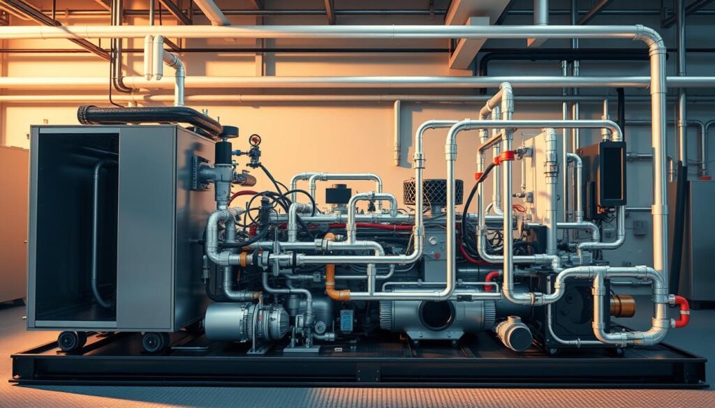 Fuel Cell Line Routing Techniques