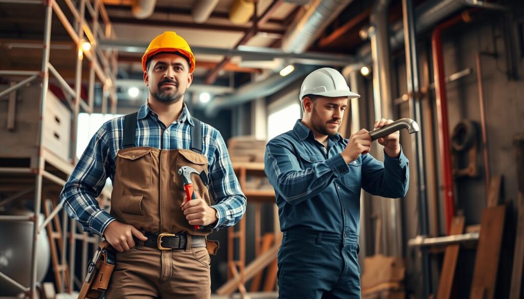 General Contractor vs Plumber Comparison