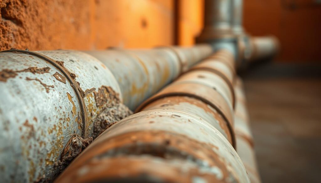 Identifying Old Galvanized Water Pipes Identifying Old Galvanized Water Pipes