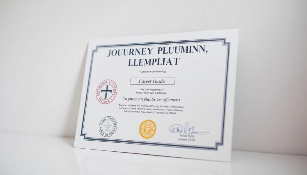 Journeyman Plumber Certification in New Jersey