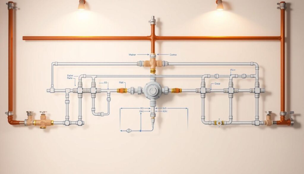 PEX Manifold Installation Diagram