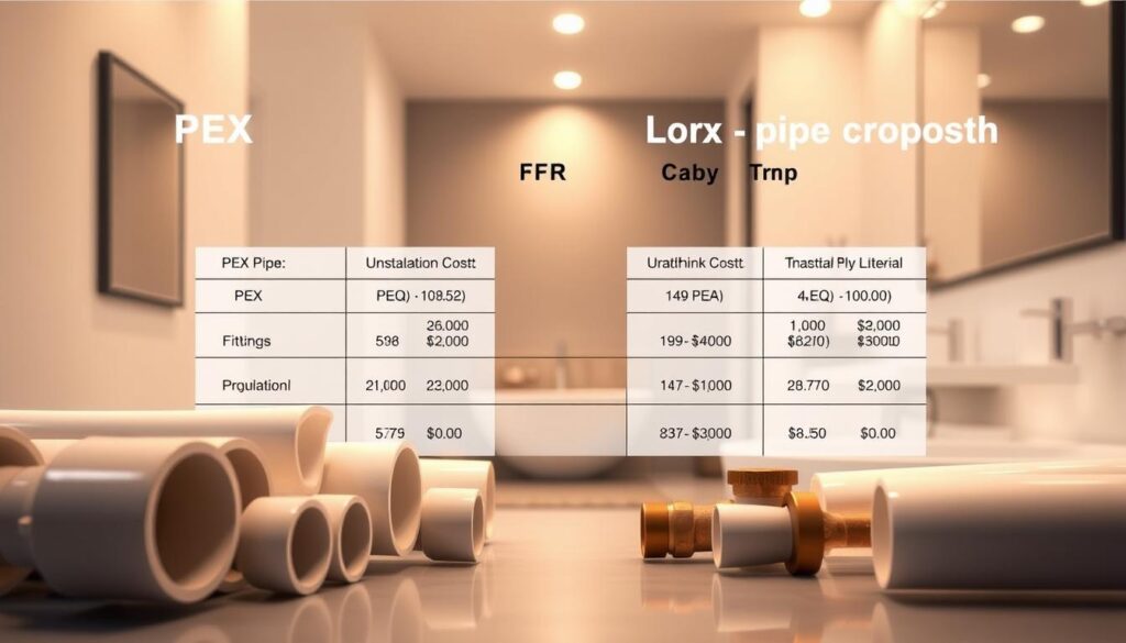 PEX Pipe Cost Comparison