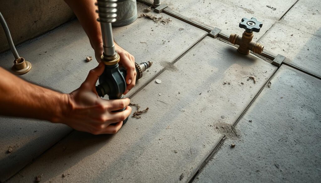 Plumbing Installation Challenges on Concrete Slab