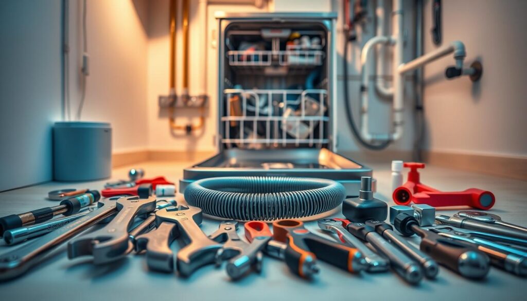 Plumbing Tools for Dishwasher Installation