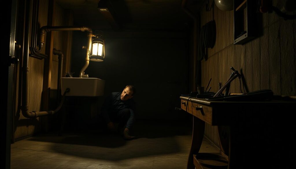 Plumbing maintenance during power outage