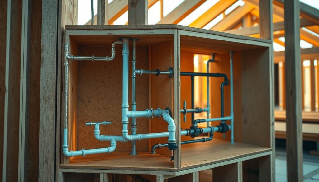 Plumbing systems in SIP construction Plumbing systems in SIP construction