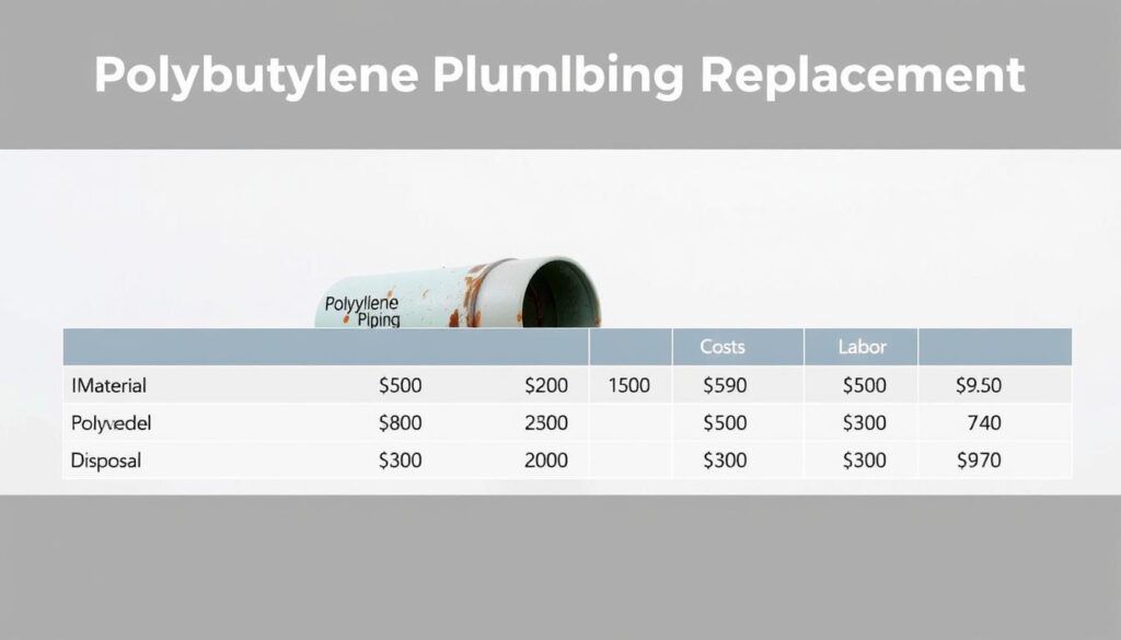 Polybutylene Plumbing Replacement Cost Breakdown