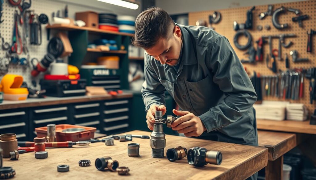 Professional MIP Plumbing Fittings Installation