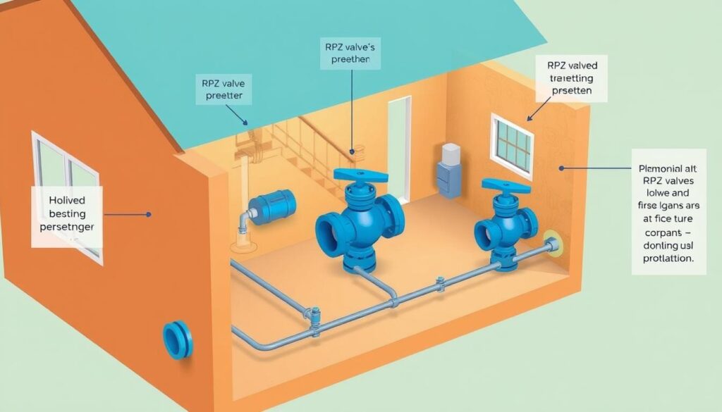 RPZ Backflow Preventer Installation Locations