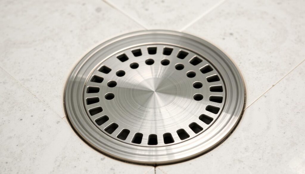 Shower Floor Drain Plumbing Cover Installation