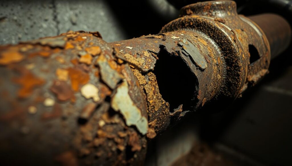 Signs of Failing Cast Iron Pipes