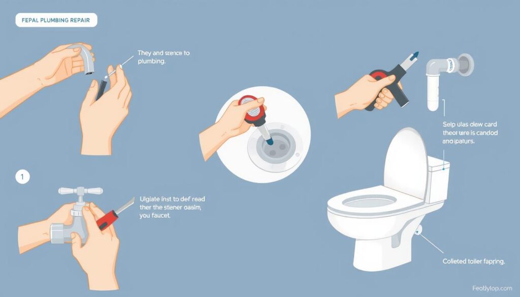 Step-by-step plumbing repair demonstration from the Plumbing Guide