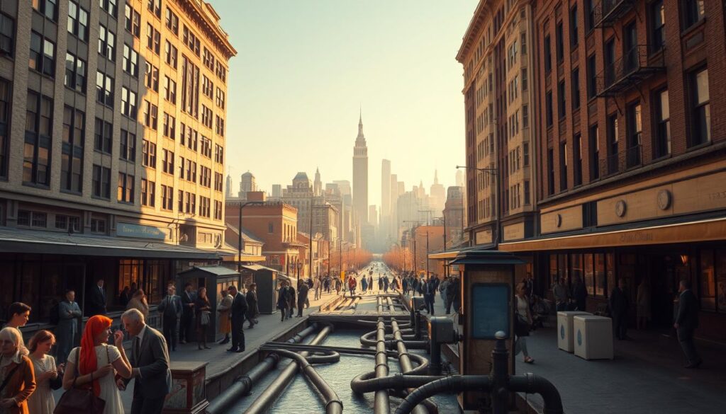 Urban Sanitation Development in America