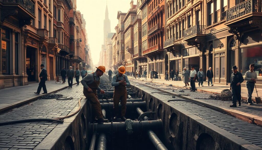 Urban Sanitation Development in America