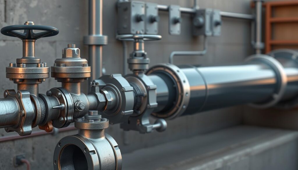 Water Main Connections and Valves