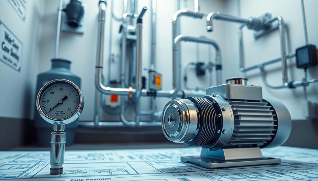 Water Pressure Booster System Installation