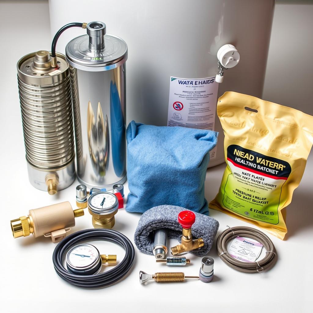 Water heater parts and maintenance supplies