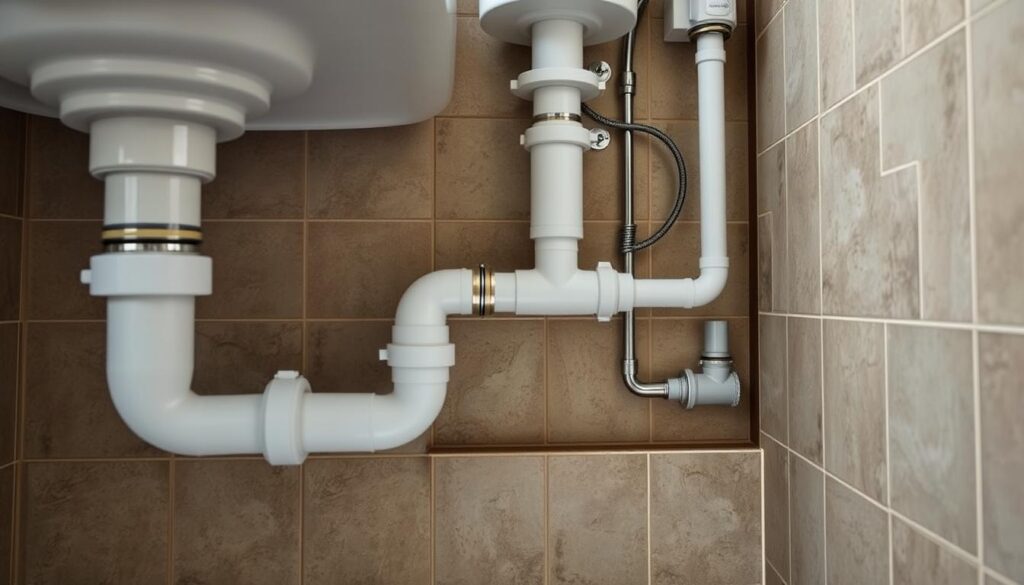 Wet Vent Plumbing Installation