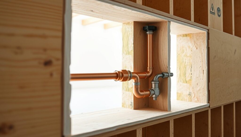 can plumbing be installed in sips can plumbing be installed in sips
