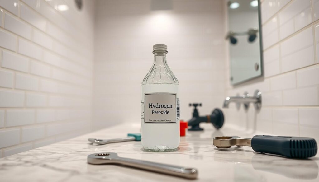 does hydrogen peroxide damage plumbing