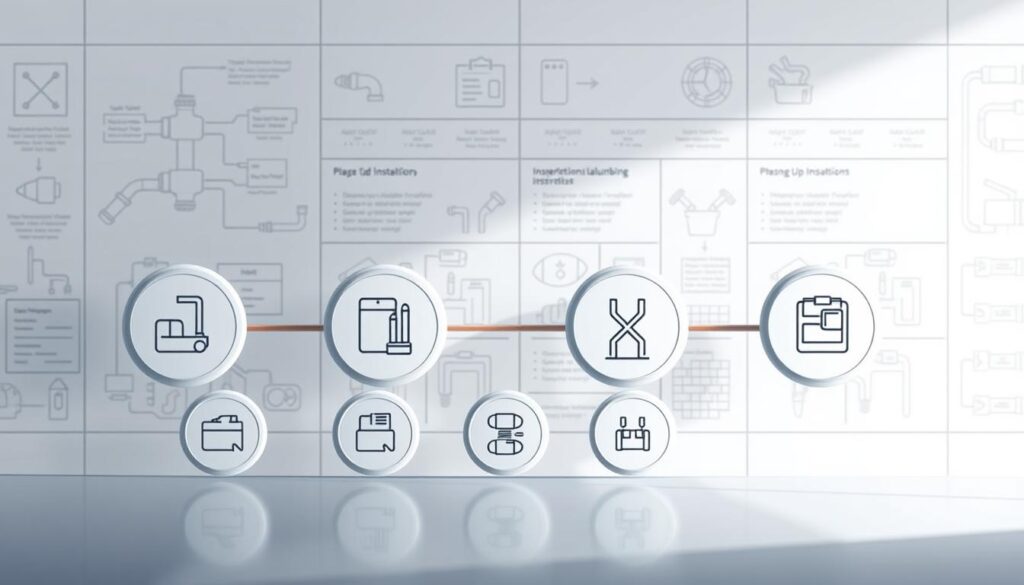 how many phases are plumbing projects completed