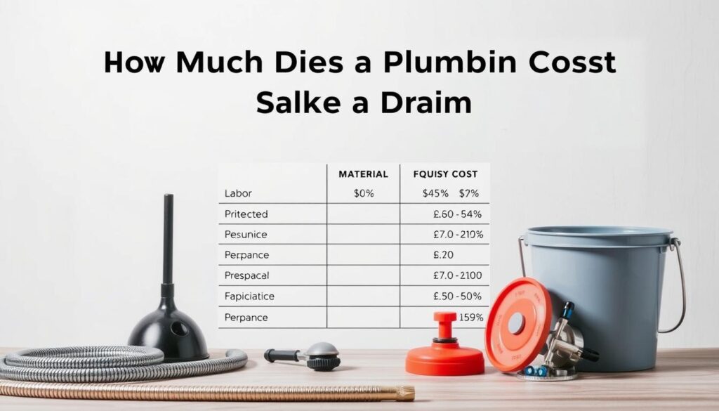 how much does a plumber cost to snake a drain