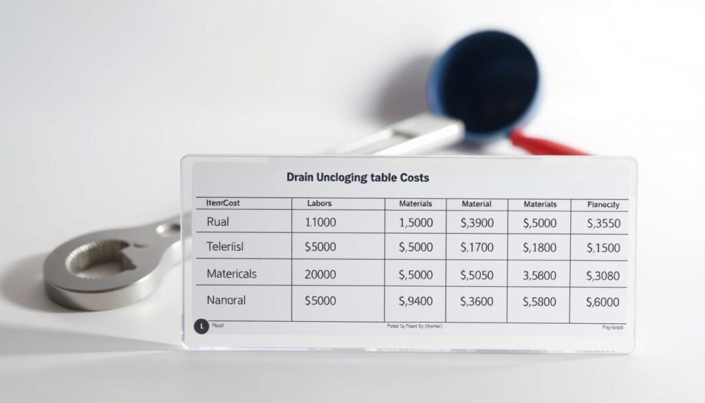 how much does plumber charge to unclog drain