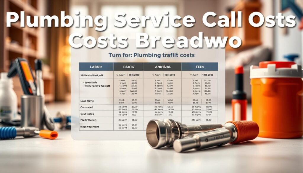how much does plumbing service call cost