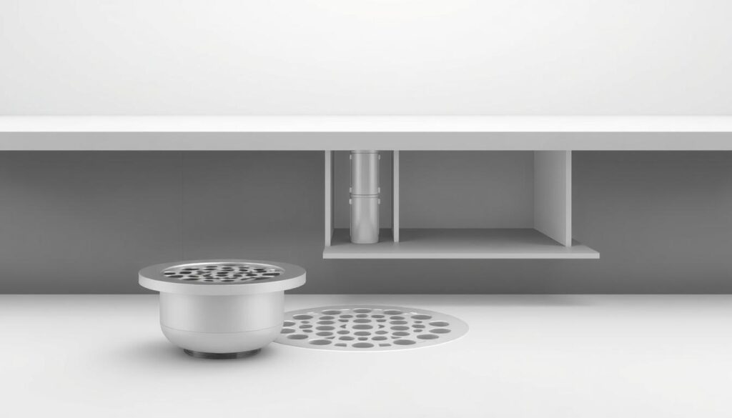 how to plumb floor drain