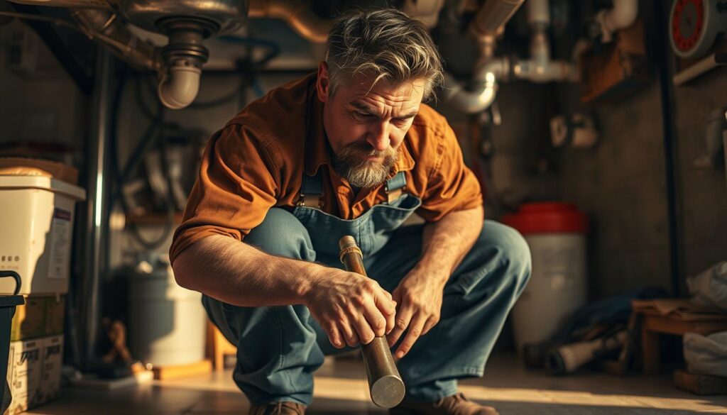 is plumbing hard on the body