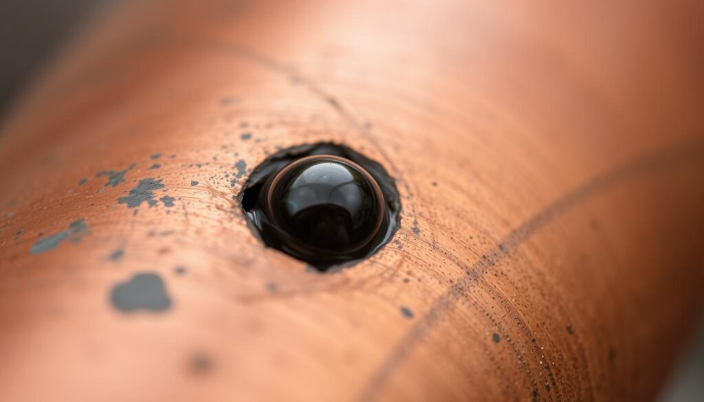 what causes pinhole leaks in copper plumbing what causes pinhole leaks in copper plumbing