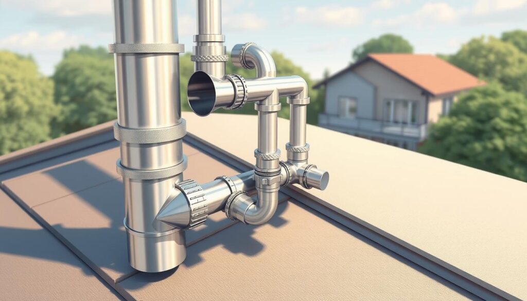 what is a plumbing stack