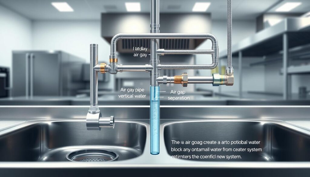 Air Gap Plumbing ServSafe Backflow Prevention