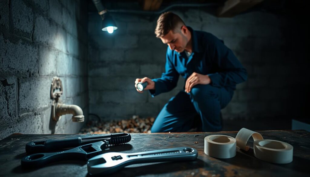 Burst Pipe Repair Inspection Process