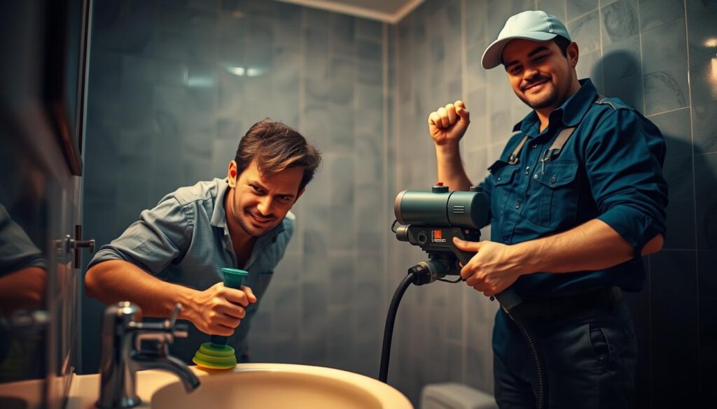 DIY vs Professional Drain Cleaning