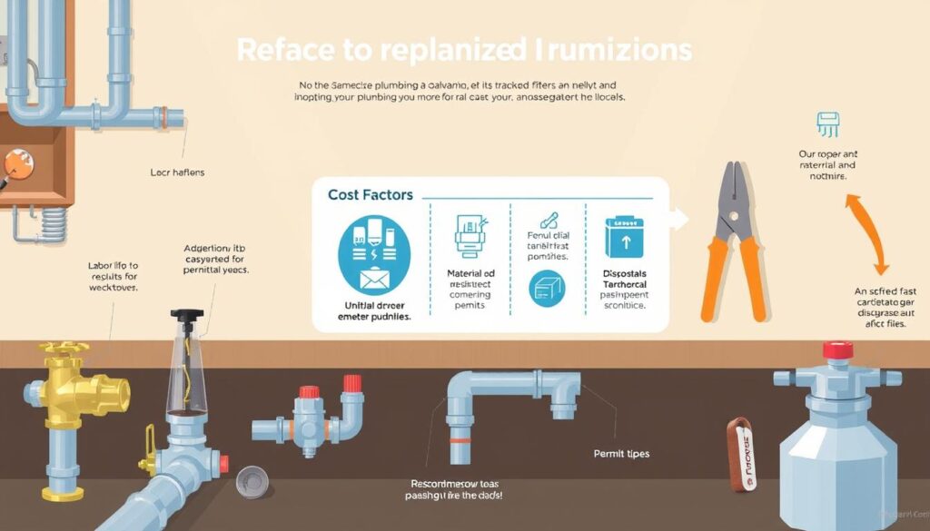 Galvanized Plumbing Replacement Cost Factors