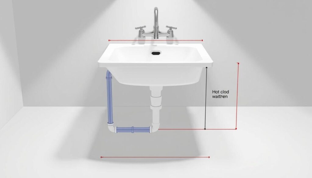 Kitchen Sink Plumbing Rough-In Measurements