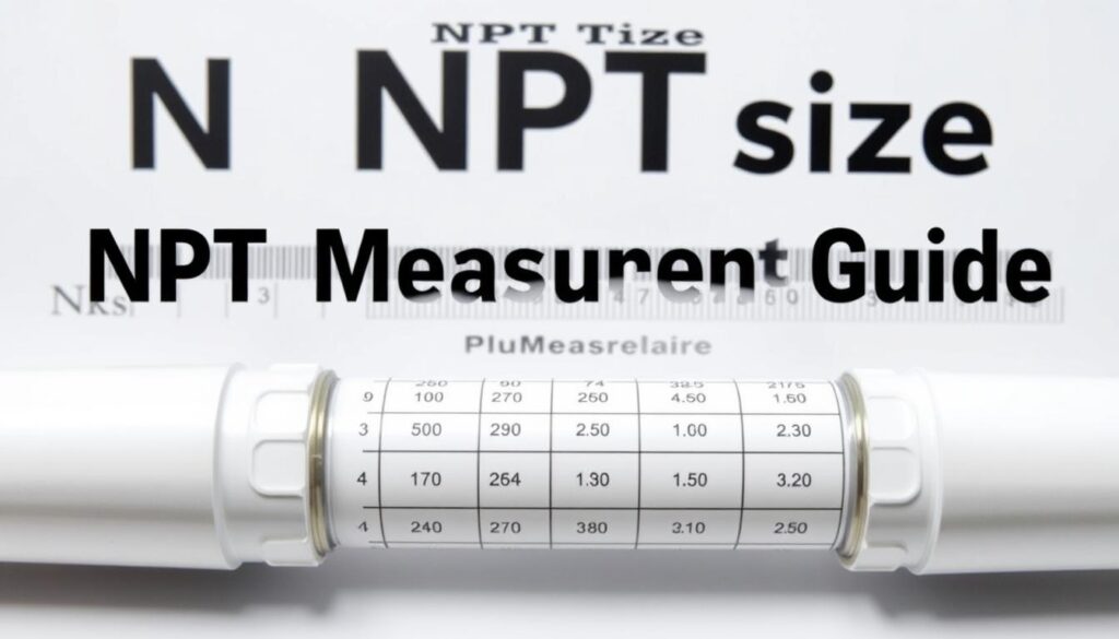 NPT Pipe Size Measurement Guide NPT Pipe Size Measurement Guide