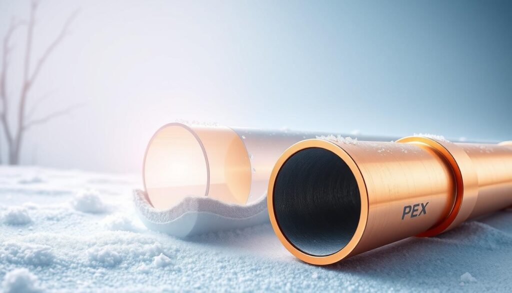 PEX vs Copper Pipe Freezing Resistance