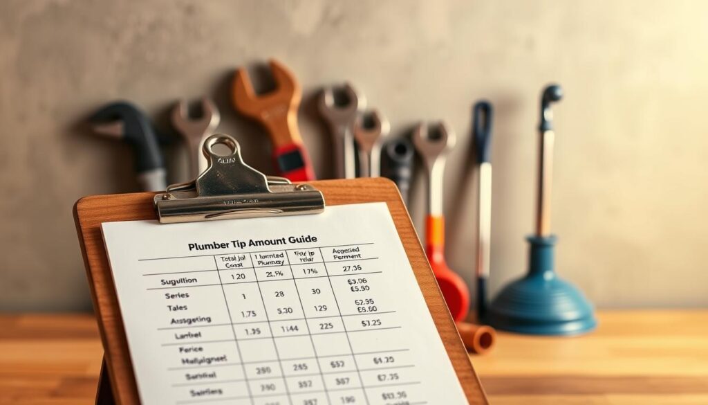 Plumber Tip Amount Guide