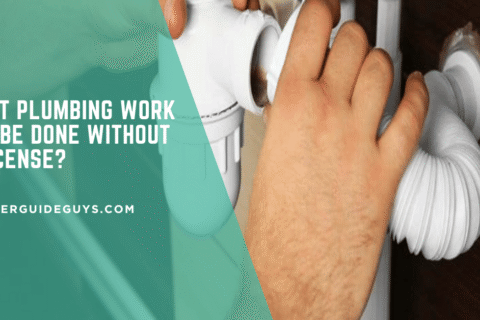 What Plumbing Work Can Be Done Without a License?